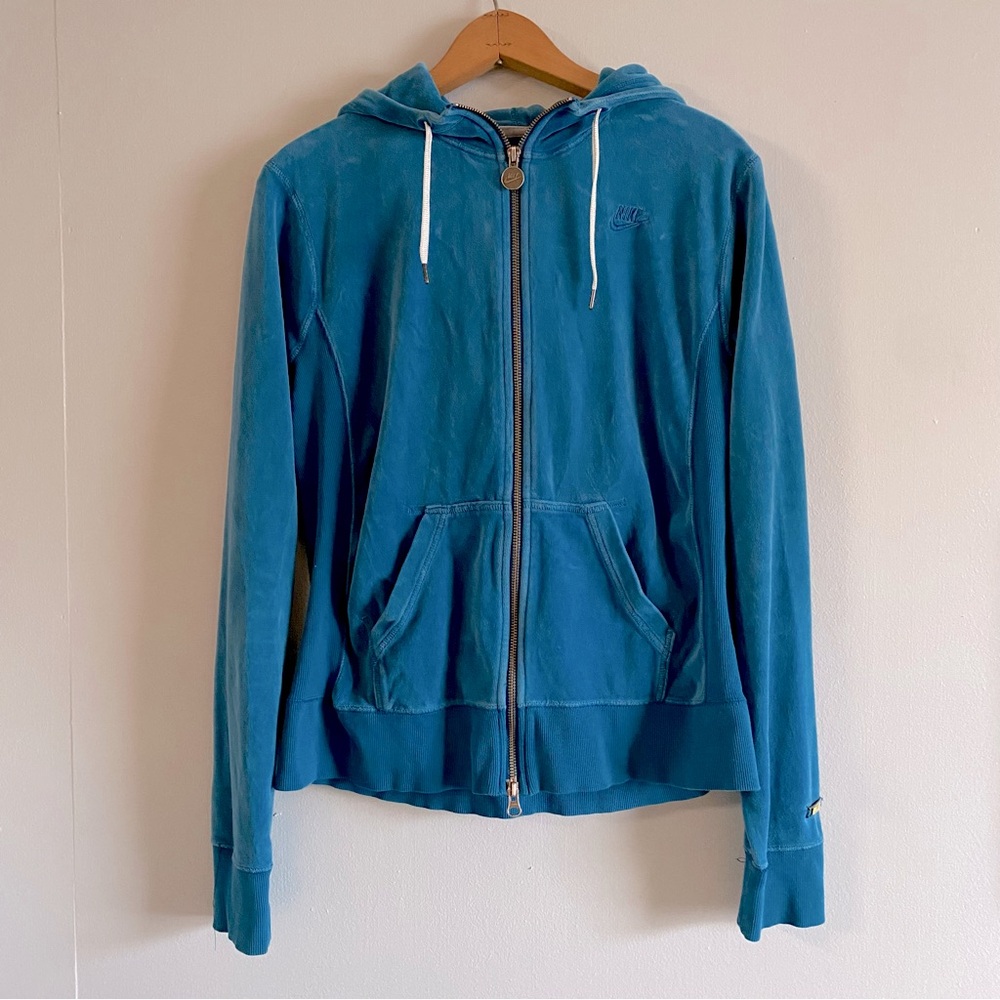 Women’s Vintage Velvet Nike Jacket